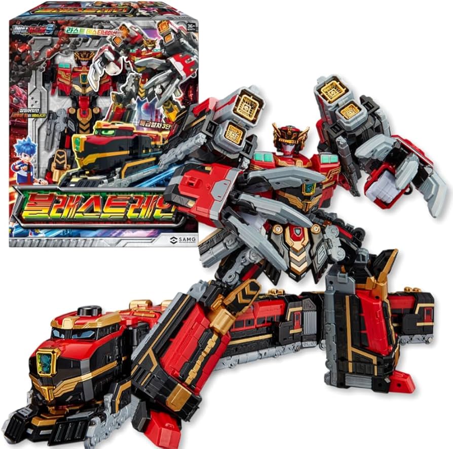 Amazon | メタルカードボットS ブラストレイン BLASTRAIN 特急列車3段