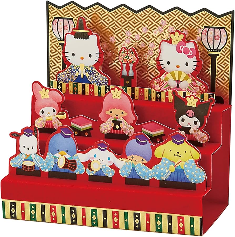 Amazon.co.jp: サンリオ(SANRIO) メッセージカード ひなまつり キャラ