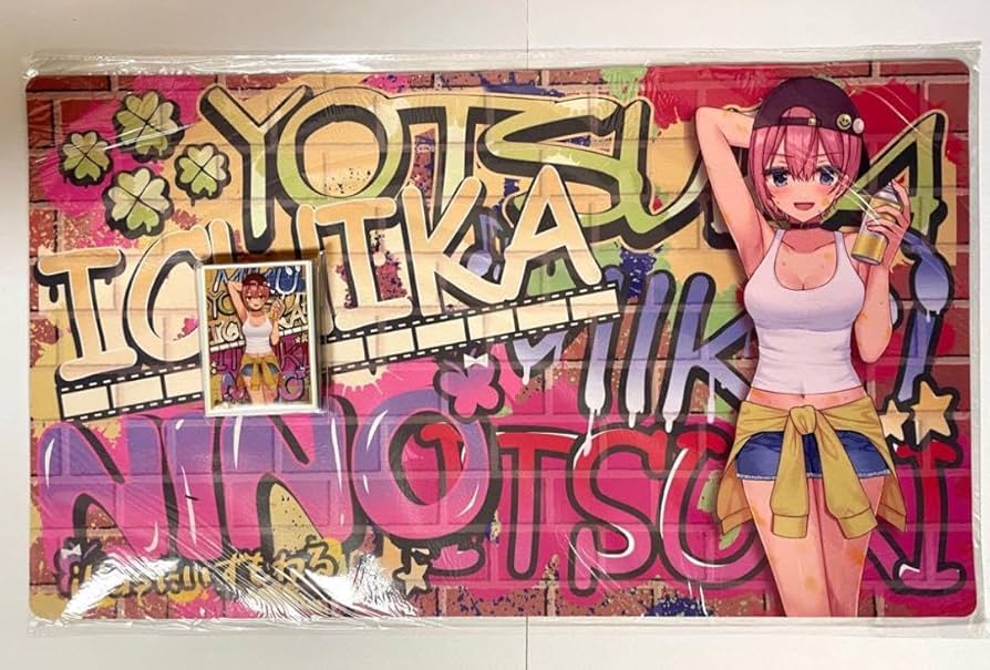 Amazon.co.jp: 五等分の花嫁 中野一花 プレイマット スリーブ セット