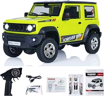 Amazon.co.jp: wheelfun HG 4X3 1/16 RC ロッククローラーラジコン電動