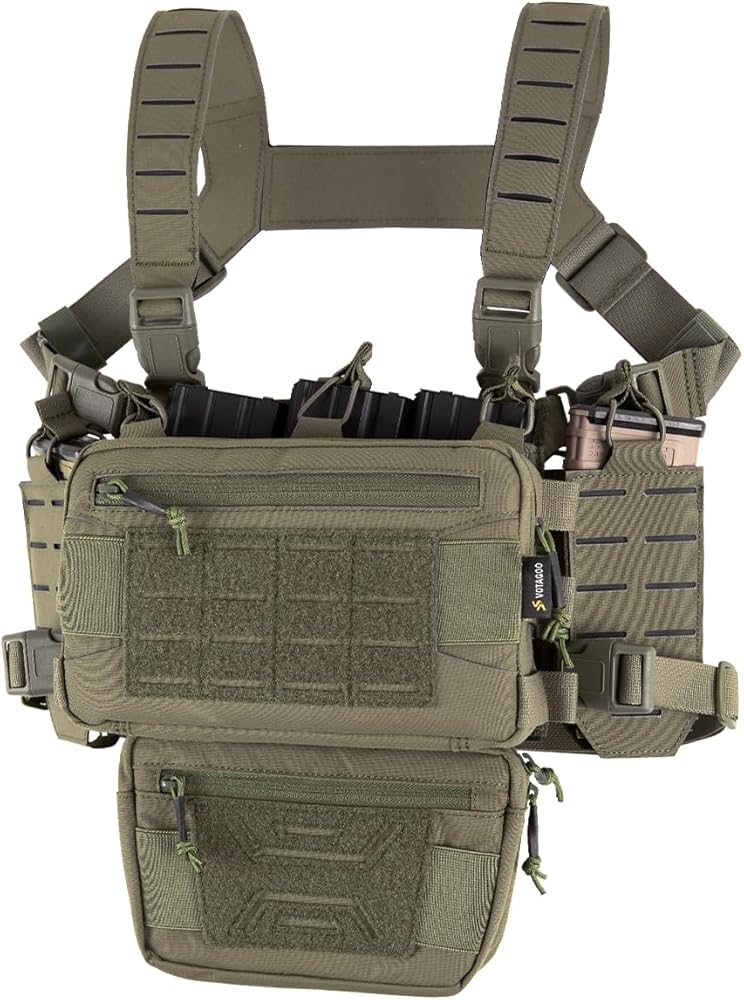 Amazon.co.jp: [VOTAGOO GEAR] タクティカルチェストリグ、サバゲー