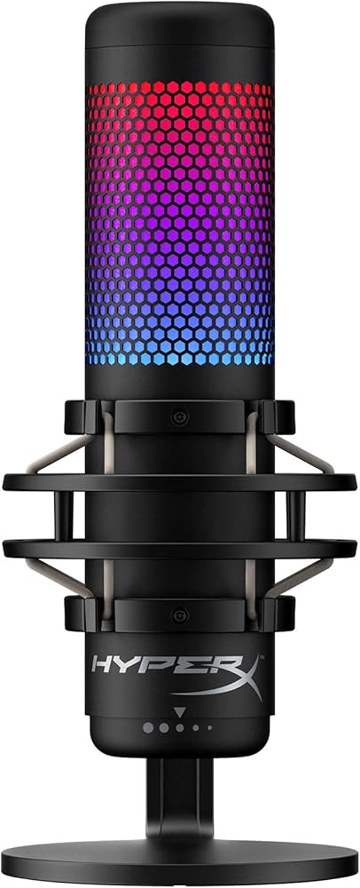 Amazon.co.jp: HyperX QuadCast S スタンドアロンマイク RGB
