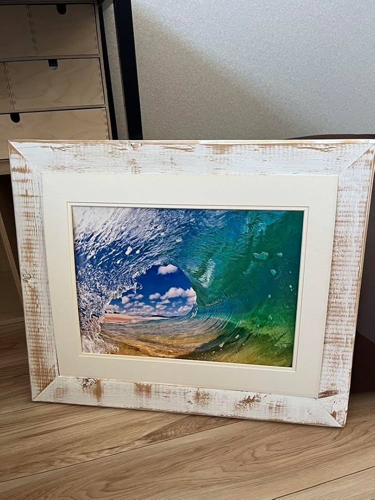 Amazon.co.jp: クラークリトル 海 波 絵と額セット : ホーム＆キッチン