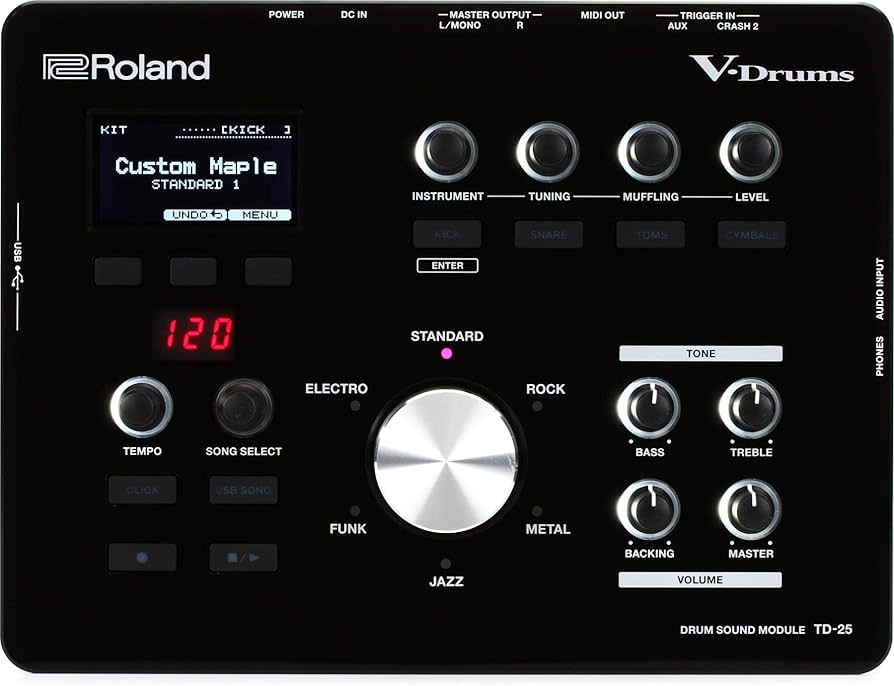 Amazon.com: Roland TD-25 Electronic Drum Module With Pro-Level