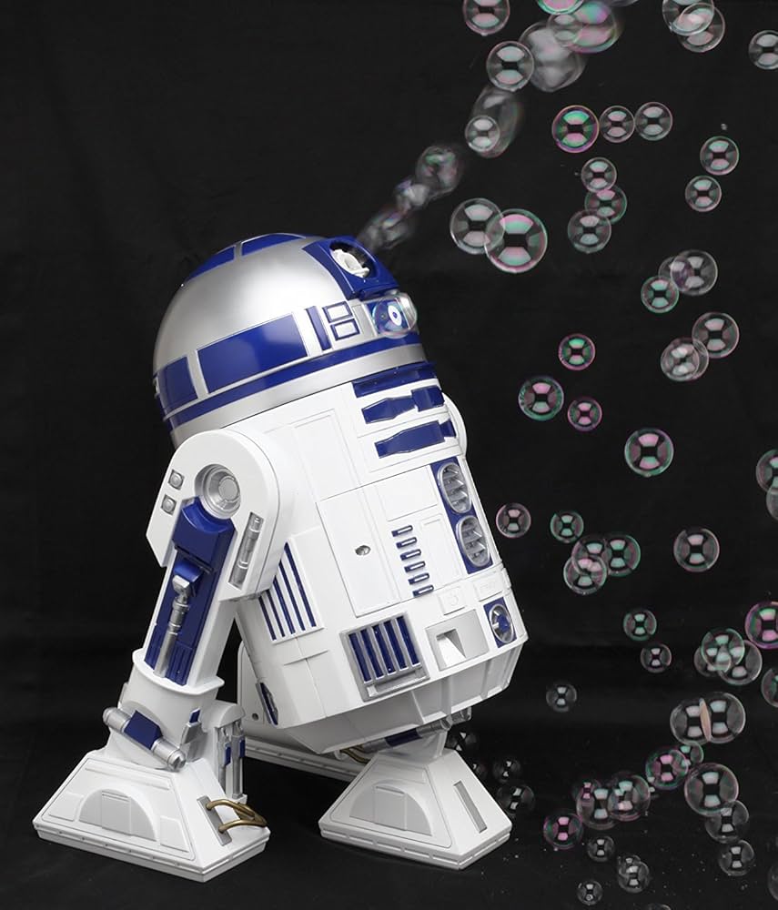 Amazon | R2D2 スターウォーズ R2-D2 シャボン玉 製造 電動 マシン