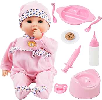 Amazon | Toy Choi's Pretend Play Series 16インチ ベビーピンク人形
