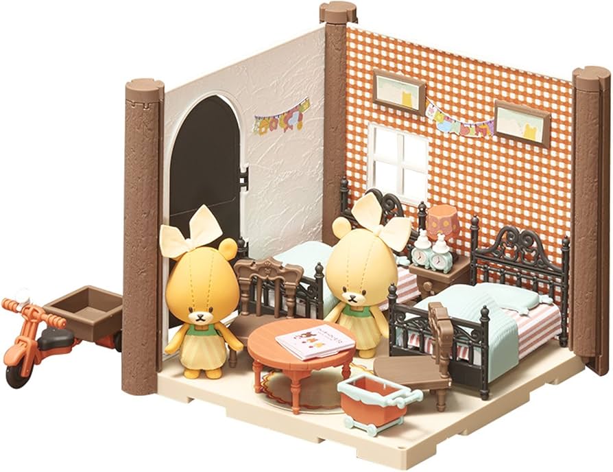 Amazon.co.jp: ハコルーム くまのがっこう ふたごのこども部屋キット