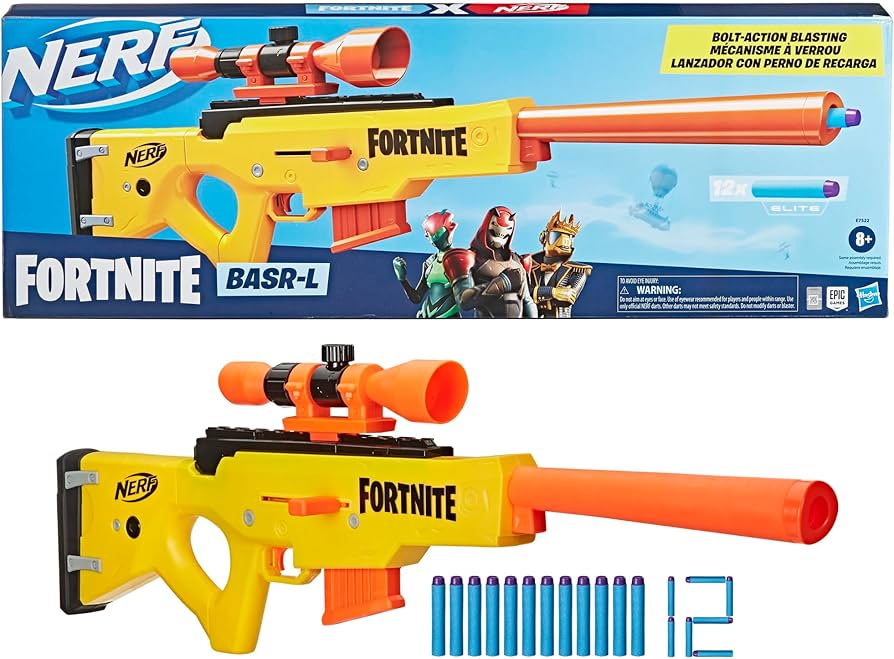 Amazon.co.jp: ハズブロ(HASBRO) ナーフ フォートナイト BASR-Lダーツ