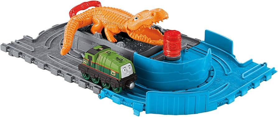 Amazon.com: Thomas & Friends Take-n-Play, Gator's Chase & Chomp