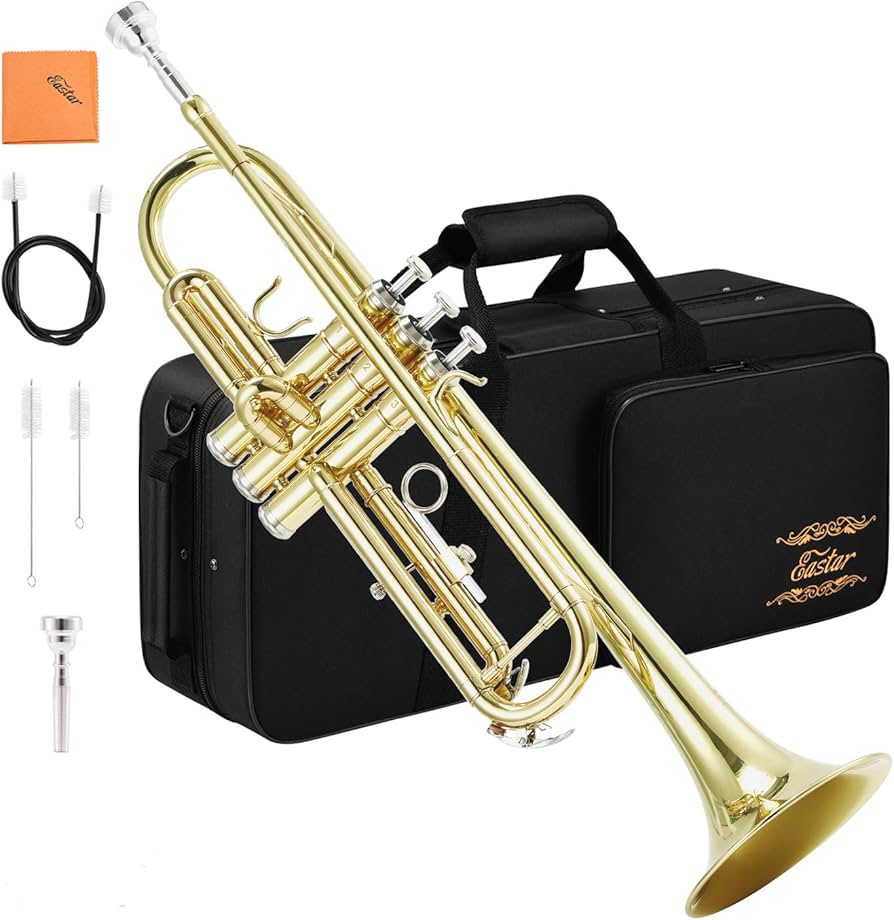 Amazon | Eastar トランペット Bb調 Trumpet 初心者 清潔アクセサリー