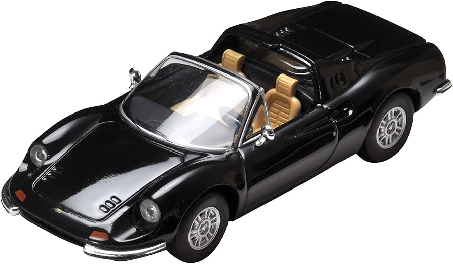 Amazon | トミカリミテッドヴィンテージ 1/64 TLV ディーノ 246GTS 黒