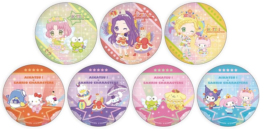 Amazon.co.jp: A3 アイカツ! x サンリオキャラクターズ 02 [ミニキャラ