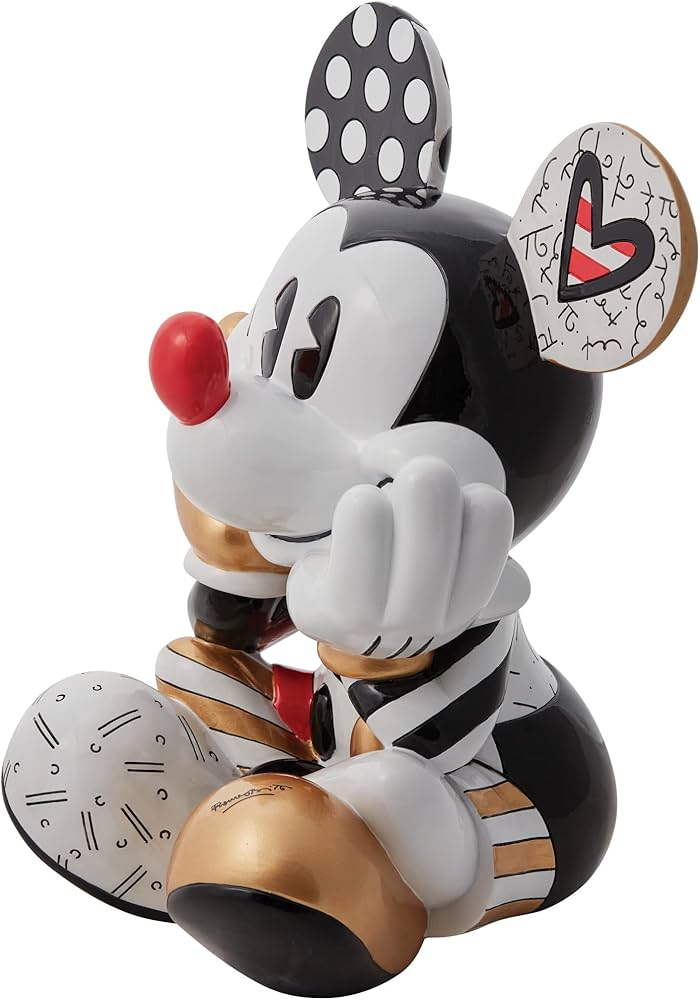 Amazon.co.jp: Disney by Britto ミッキーシッティングミダス