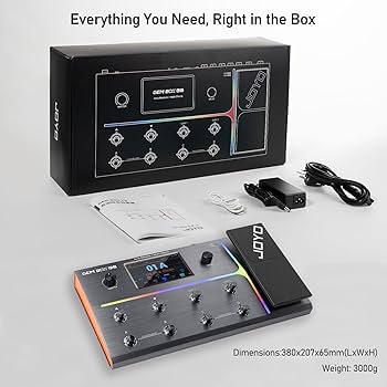 Amazon.com: JOYO Guitar Multi-Effects Processor Pedal with 5
