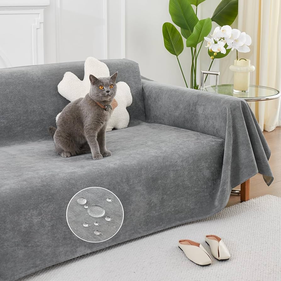 Amazon｜HomeFirst 撥水ソファーカバー 犬猫対策 滑り止め付き マルチ