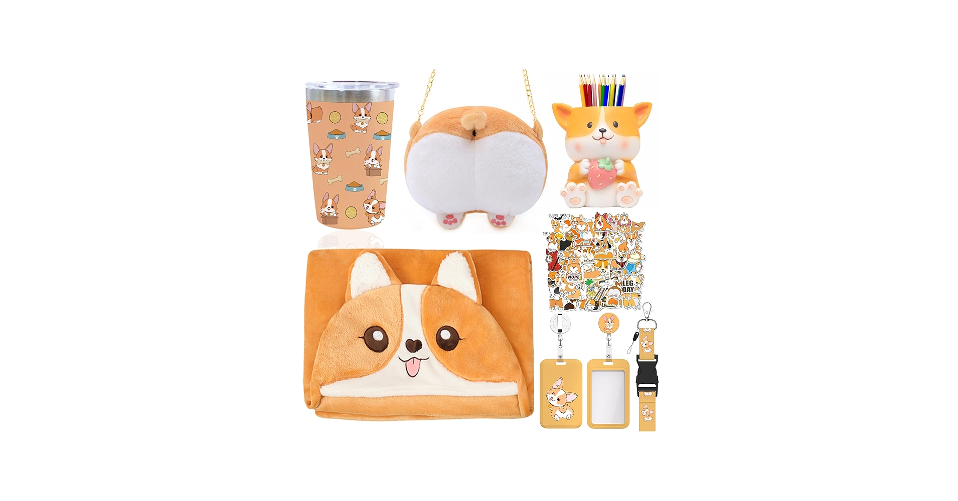 Amazon.com: MLYEY Corgi Gifts for Corgi Lovers, Corgi Themed Gift