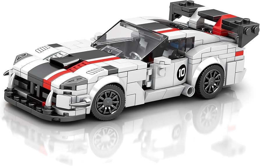 Reobrix 683 Dodge Viper Building Blocks Set, 1:24 Scale Model Car