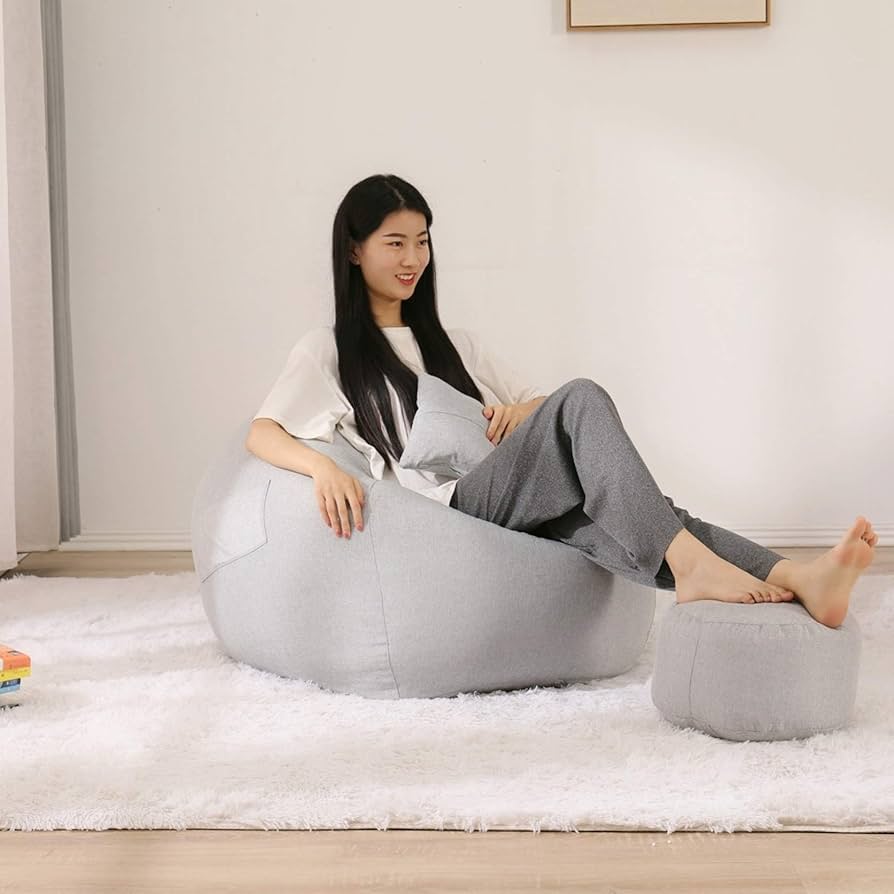 Amazon.co.jp: ビーズクッション カバー ビーズ 背もたれ クッション