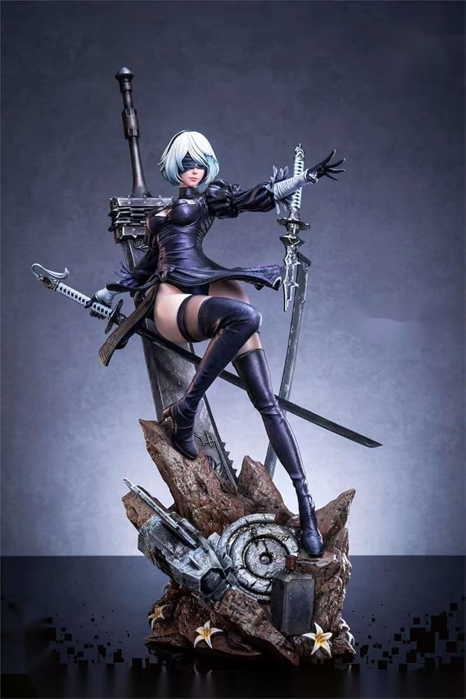 Amazon.co.jp: ヨルハ二号B型 2B フィギュア ガレージキット 水着Ver.1