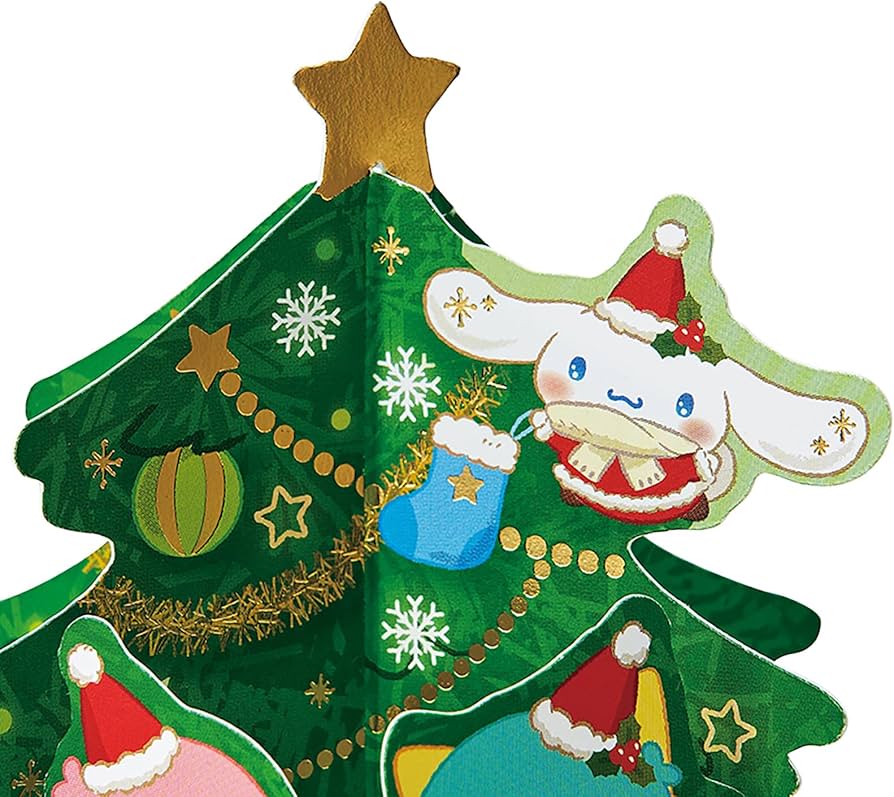 Amazon.co.jp: サンリオ(SANRIO) クリスマスカード メッセージカード