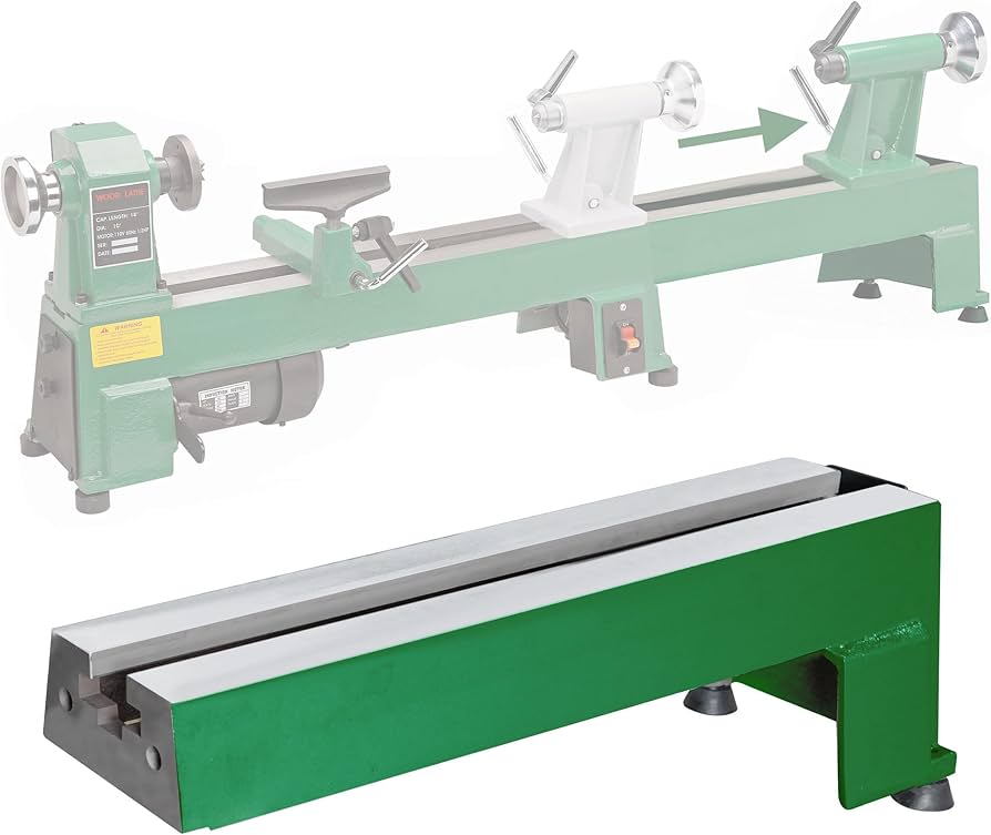 Amazon.com: BMWOOD Extension Bed for Woodturning Lathe, Compatible