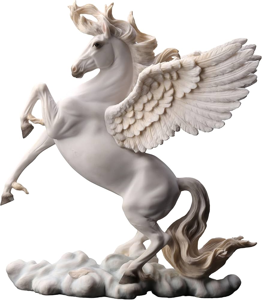 Amazon.com: Veronese Design 11 Inch RearingPegasus Resin Sculpture