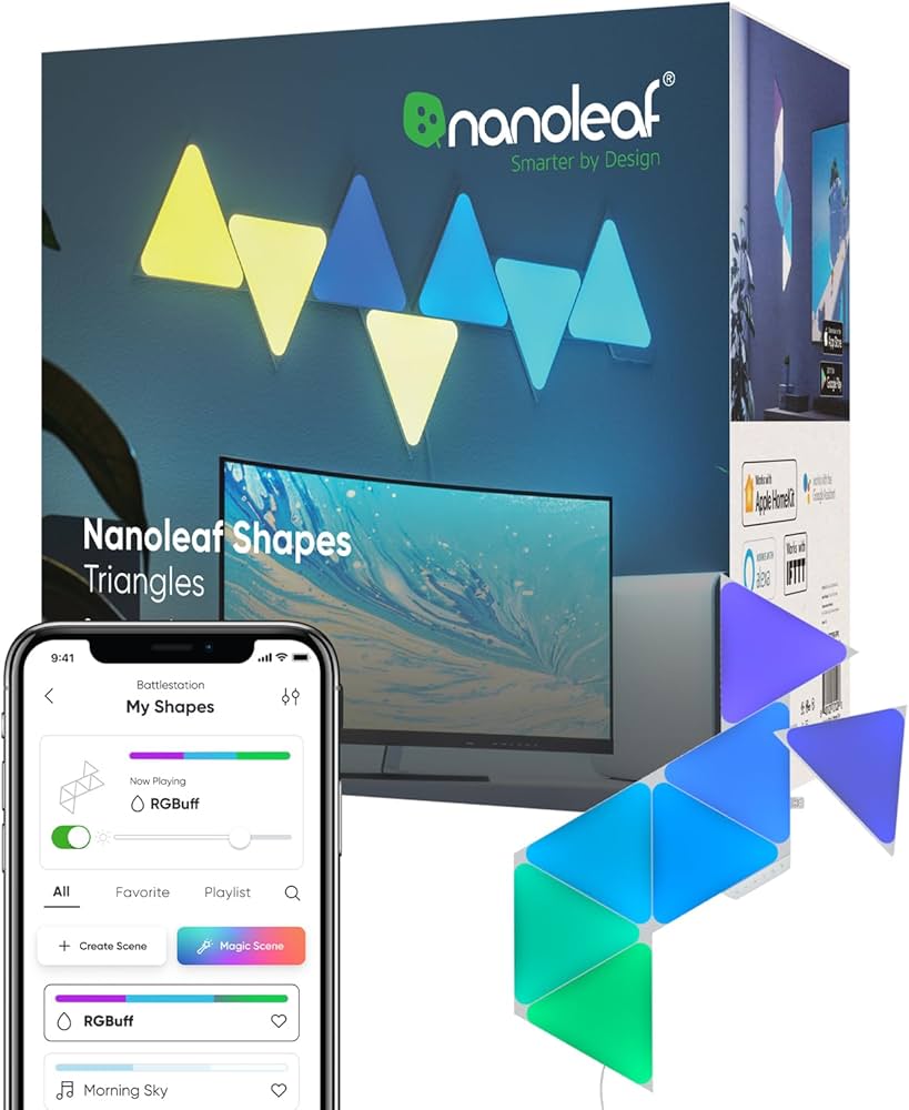 Amazon.co.jp: Nanoleaf Shapes スマートライトパネル ナノリーフ