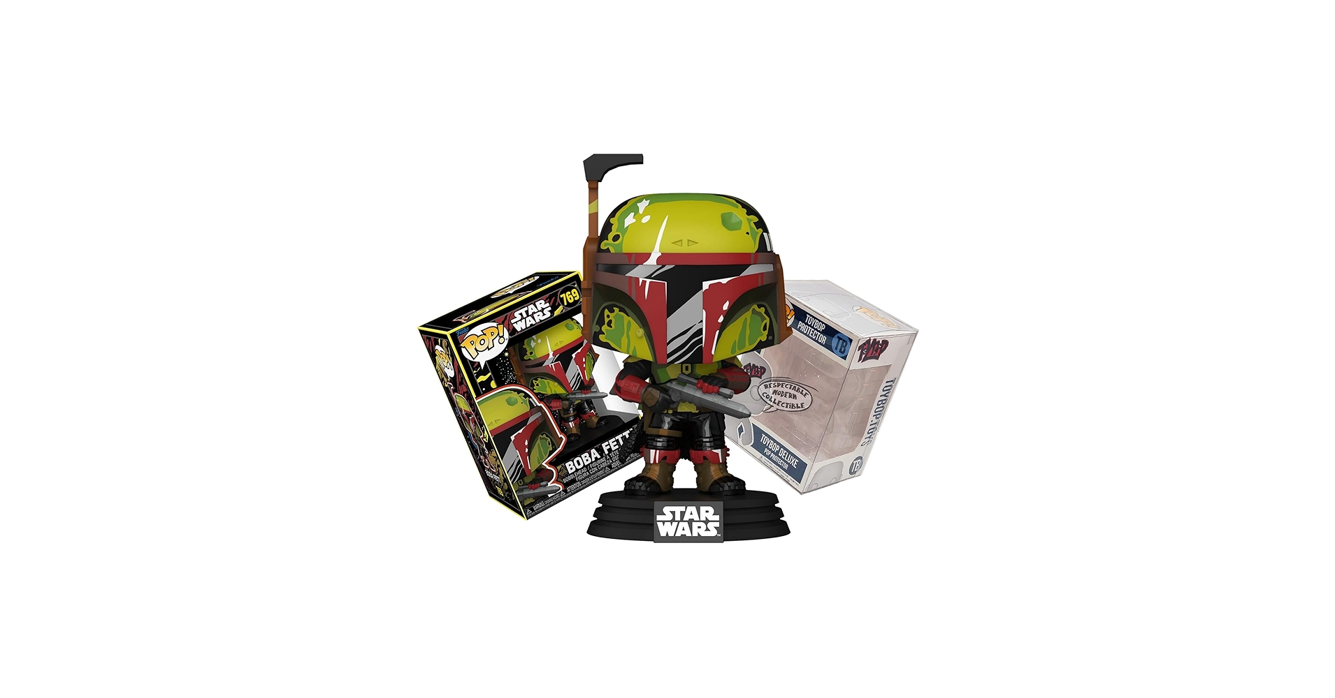 Amazon.com: Funko The Book of Boba Fett (Retro with Helmet and
