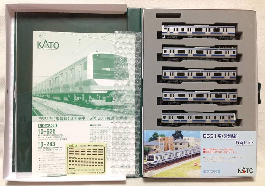 Amazon.co.jp: KATO 10-283 E531系(常磐線)5両セット 走行動作＆ライト