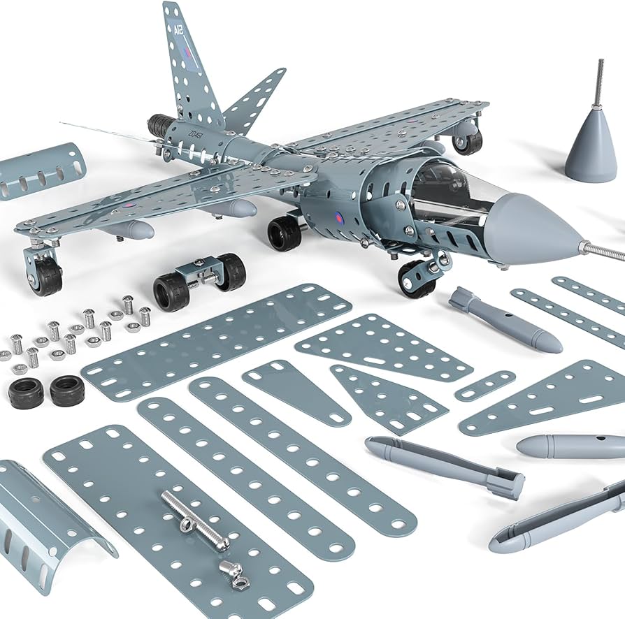 Amazon.co.jp: Locomotoメタル模型飛行機キット 227個 組み立て式