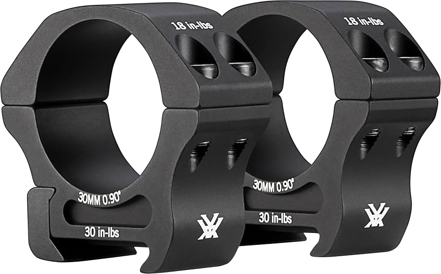 Vortex Optics Pro Series Riflescope Rings - 30mm - Low Height