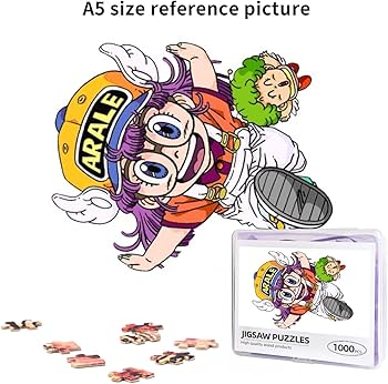 Amazon.co.jp: アラレちゃん ジグソーパズル 木製 1000ピース