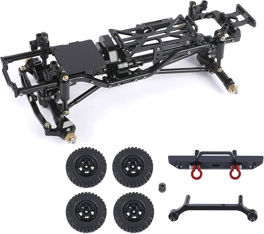 Amazon | ZXYRC 1/24 RCフレームシャーシ アルミ合金組み立てフレーム