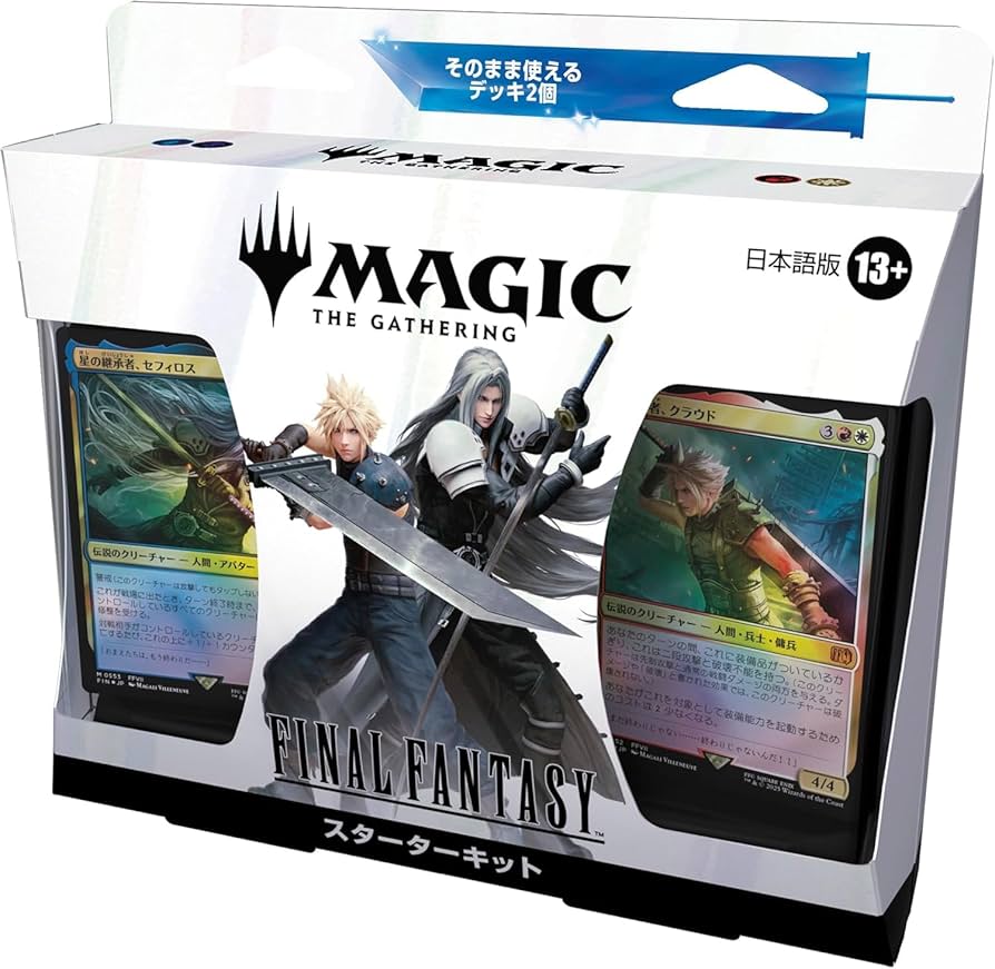MTG FF 箱付 プレイ・ブースター 40パック バラ 日本語版 マジック：ザ