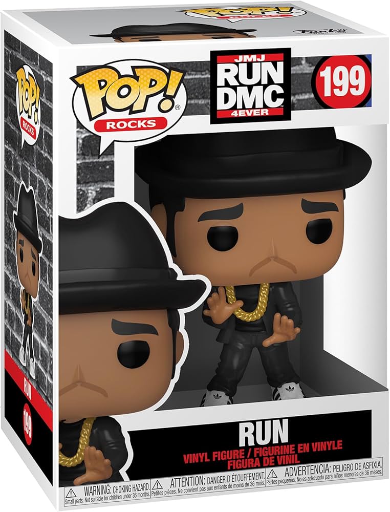 Amazon.com: Funko Pop! Rocks: Run-DMC - Run : Run DMC: Toys & Games