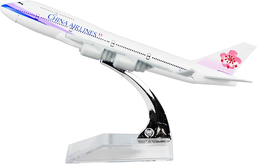 Amazon.com: 24-Hours China Airlines B747 Plane Model Alloy Metal