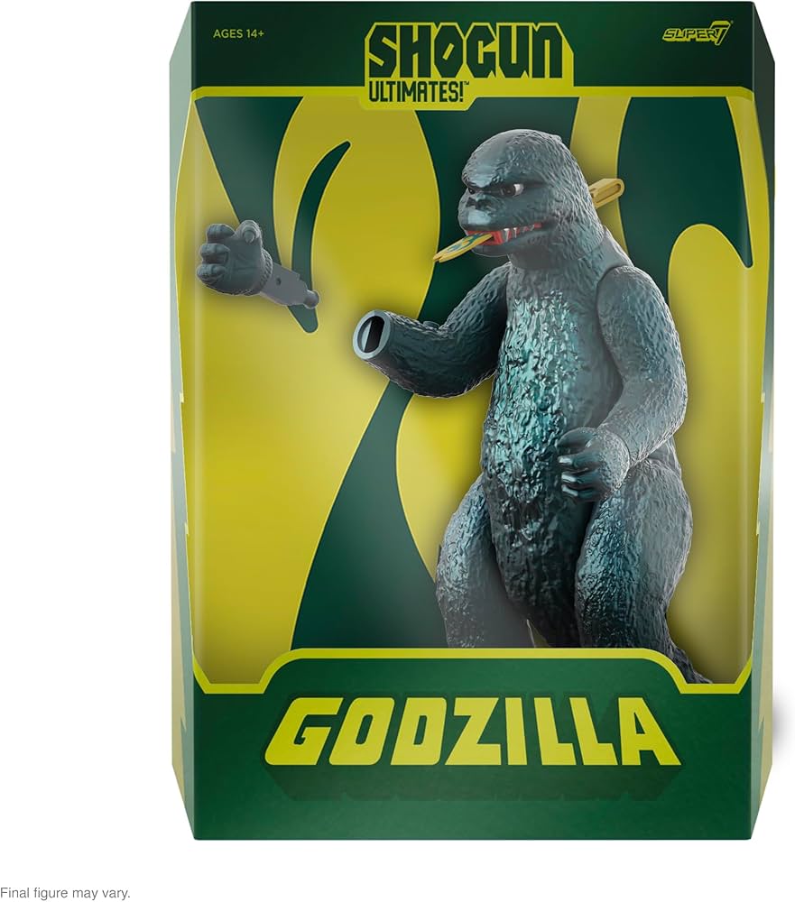 Amazon.com: Super7 ULTIMATES! Toho Shogun Godzilla (Green Metallic