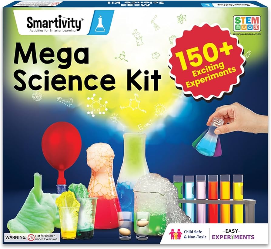 Amazon.com: Smartivity Legendary Mega 150 Science Experiment Kit