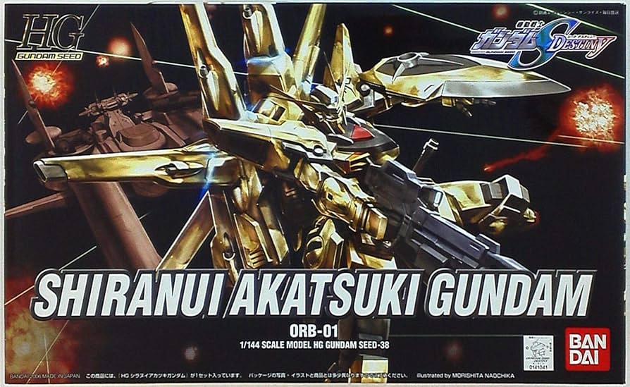 Amazon.com: Gundam Seed Destiny Shiranui Akatsuki 1/144 HG Model