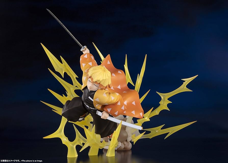 Amazon | TAMASHII NATIONS フィギュアーツZERO 鬼滅の刃 我妻善逸 -雷