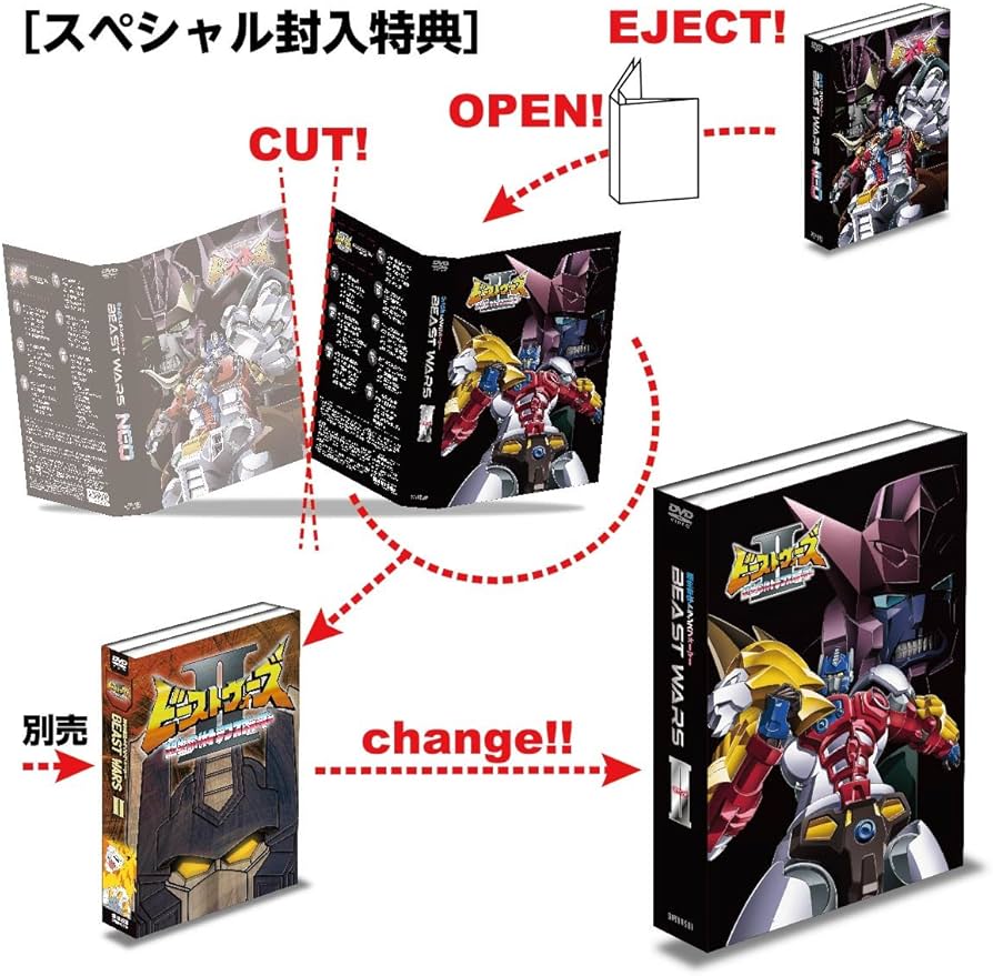 Amazon.co.jp: 超生命体トランスフォーマー ビーストウォーズネオ DVD