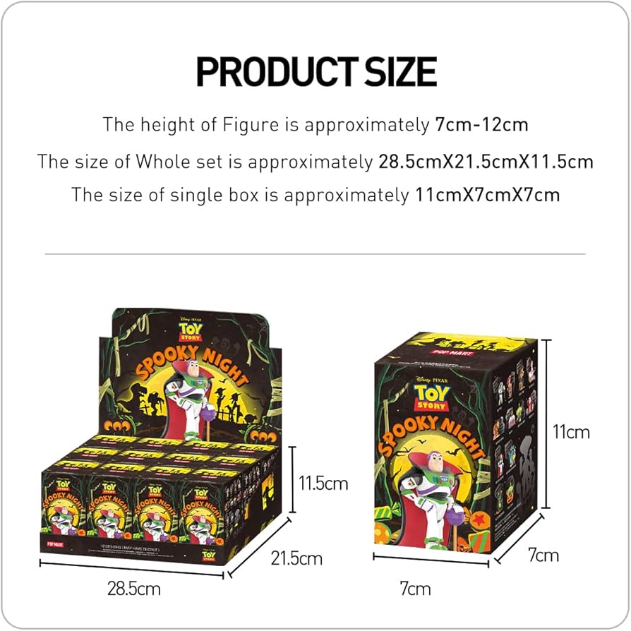 Amazon.co.jp: POP MART Disney/Pixar Spooky Night シリーズ