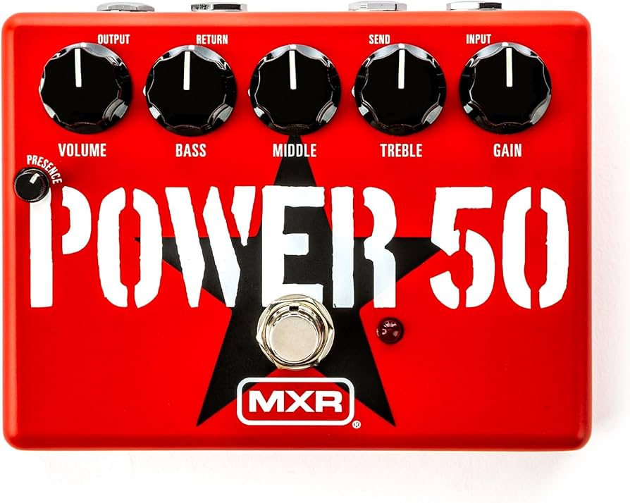 Amazon.com: JIM DUNLOP MXR Tom Morello Power 50 Overdrive (TBM1