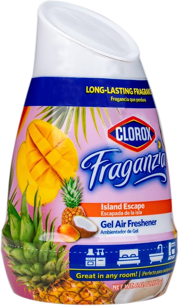 Amazon.com: Clorox Fraganzia Gel Air Freshener Cone, Hawaiian