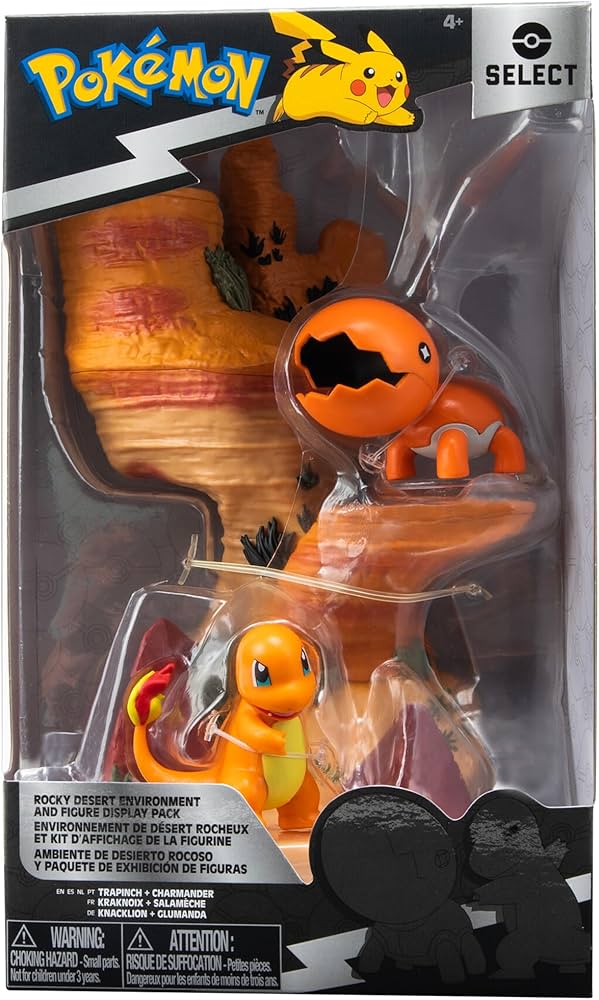 Amazon.co.jp: ポケモン 砂漠の岩 環境 - 6インチ マルチレベル