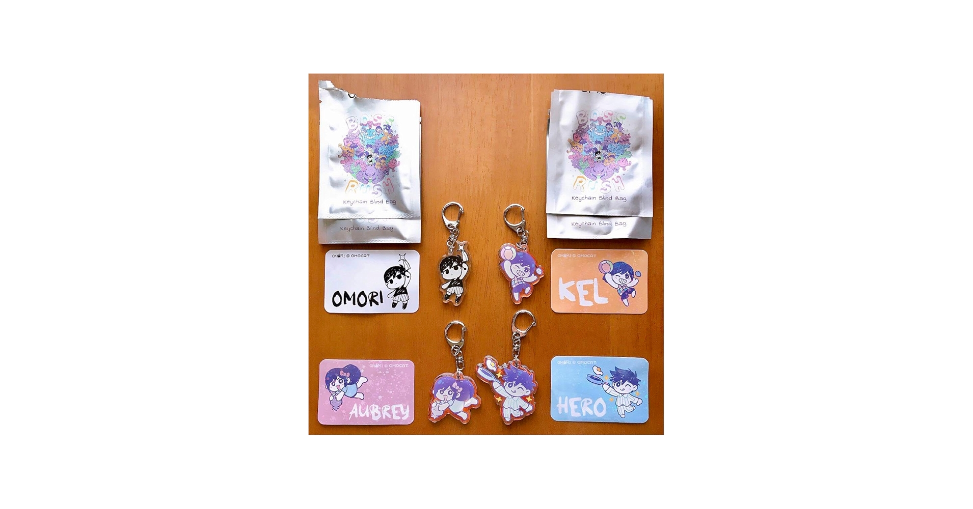 Amazon.co.jp: OMORI ボスラッシュ アクリルキーホルダー オモリ