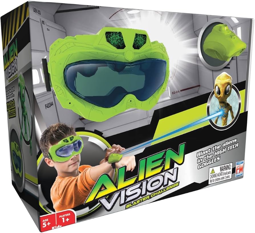 Amazon.com: Fotorama Alien Vision Shooting Game, Goggles and Wrist