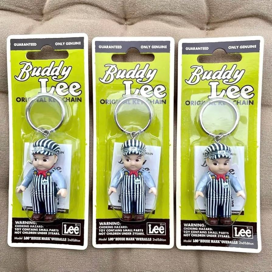 Amazon.co.jp: Buddy Lee バディリー キーホルダー 3個セット : 家電