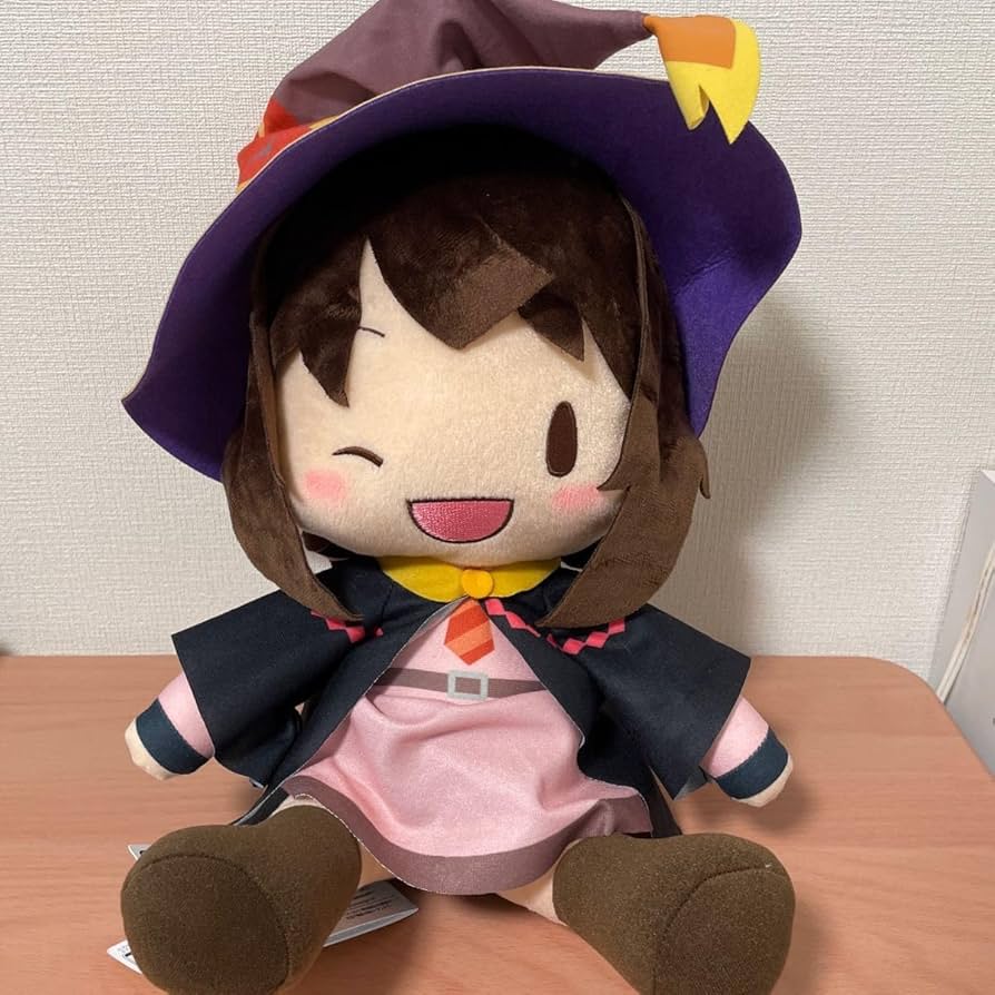 Amazon.co.jp: このすば めぐみん ぬいぐるみ ふわぷち Lぬいぐるみ