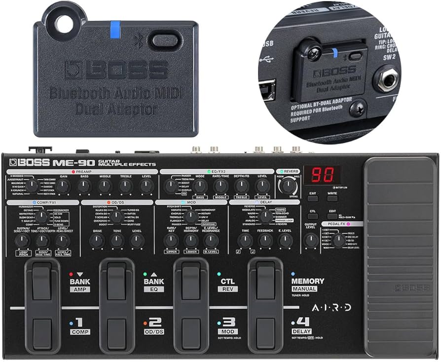 Amazon | BOSS ME-90 + BT-DUAL Bluetooth拡張セット マルチ